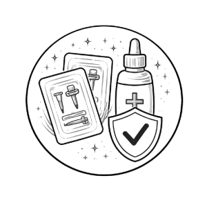 Высокий уровень безопасности и стерильности