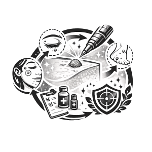 Точная локализация и воздействие только на папиллому