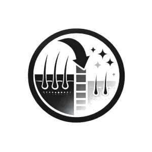 Постепенное уменьшение густоты волос