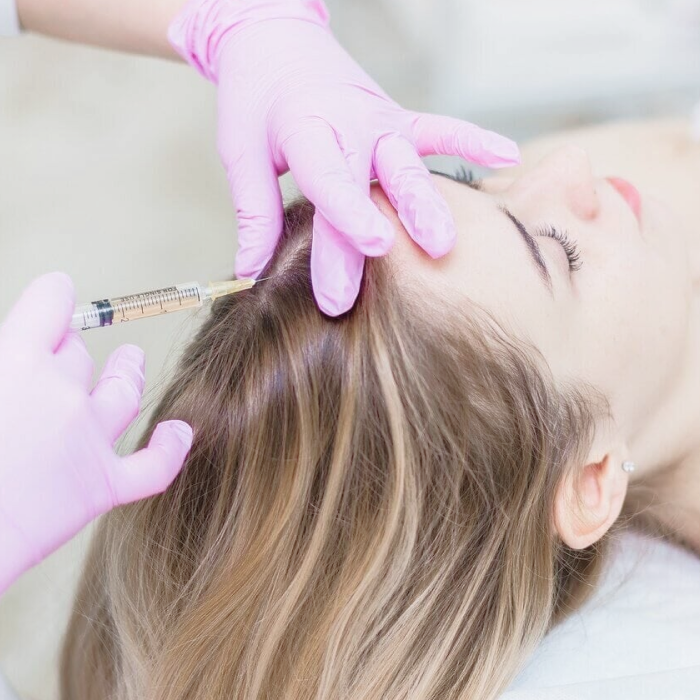 Плазмотерапия для волос